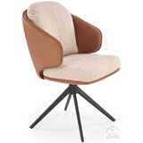 Halmar Blagovaonski stol K554 s funkcijo vrtenja - rjav/bež | shoptok.hr