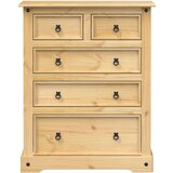  Ladičar Corona 92 x 48 x 114 cm od masivne borovine | shoptok.hr