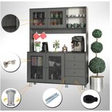 Hanah home Grano 140 Anthracite Višenamenski kabinet
