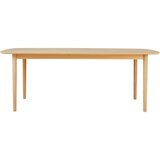 MID.YOU JEDILNA MIZA, furnirano hrast barve hrasta | Shoptok.si