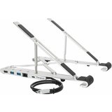Targus portable stand with integrated dock (usb-c) stoj srebrna Cene