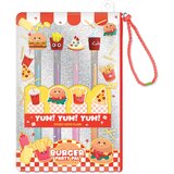 Hot Focus torbica sa set neonskih gel olovaka Junk Food Cijene