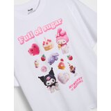 Sinsay Pamučna oversize majica s printom My Melody and Kuromi | shoptok.hr