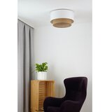  duolla - plafonsko svetlo boho 1xE27/15W/230V prečnik 45 cm bela/braon | Eponuda.com