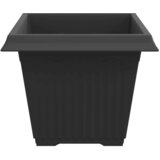  Kvadratna saksija za cvijeće 24 pcs Crna 43 x 43 x 33,5 cm | Eponuda.com