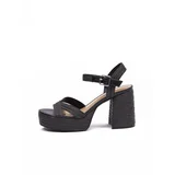 Orsay Black Women's Heeled Sandals - Women's