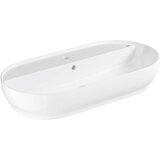 Grohe 103571SH00 Essence 80 x 40 cm ovalni nadpultni umivalnik z odprtino za armaturo Slike