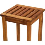  7-dijelni vrtni barski set od masivnog bagremovog drva Smeđa 150 cm table length | shoptok.hr