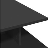  Stolić za kavu crni 102 x 55 x 35 od konstruiranog drva | shoptok.hr