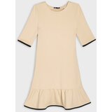 Sinsay Mini haljina s kontrastnim rubom od viskoze | shoptok.hr
