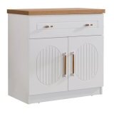 Hanah home komoda s ladicama, bijela Slike