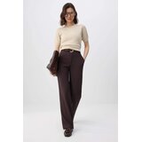 TRENDYOLMILLA Ženske pantalone Twoaw21Pl0332, Smeđa Cene