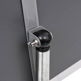  Stalci za plakate 2 pcs Srebrno 45 x 32,7 x 108 cm Aluminij | shoptok.hr