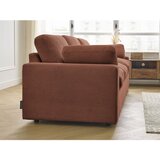 Bobochic Paris Narančasta sofa od samta 250 cm Belair – | shoptok.hr