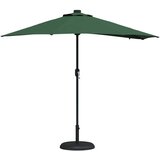  Vrtni suncobran Zelena 294 x 150 x 223 cm Poliester i čelik | Eponuda.ba