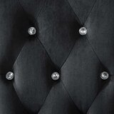  Jedilni stoli 2 kosa črn žamet | Shoptok.si