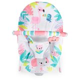 Kids II bright starts ležaljka sa vibracijom - flamingo vibes 12228 | ePonuda.com