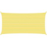  Jedro za sunce Žuta i bijela 6 x 3 m 100% poliester Oxford | shoptok.hr
