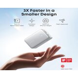 Anker polnilna baterija powerbank Nano 10000 mAh, 45W z vgrajenim USB-C kablom, bela, A1638H21 | Shoptok.si