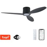  ZEVENTI - LED plafonski ventilator VENTORA LED/24W/230V Wi-Fi Tuya crna + daljinski upravljač | Eponuda.com