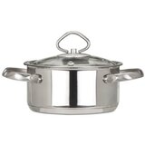 Eva Kozica s pokrovom Madeira 14cm / 1L / indukcija / inox, steklo, (5000198707) | Shoptok.si