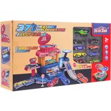  Interaktivni set s praonicom i 8 automobila sa zvučnim efektima - crveno/plavi | shoptok.hr