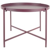 Leitmotiv Slezenasta kovinska okrogla klubska mizica ø 50 cm Meseta – | Shoptok.si