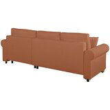 MID.YOU KOTNA SEDEŽNA GARNITURA, opečnato rjava | Shoptok.si