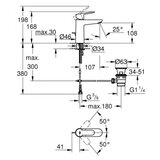 Grohe BAUDGE ZA LAVABO M | Eponuda.com