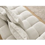 Bobochic Paris Bela sedežna garnitura iz šenilje 278 cm Everest – | Shoptok.si