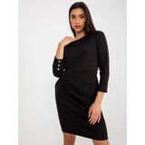 Och Bella Dress-TW-SK-BL-1009.10P-black Cene