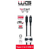 Winner Group - USB kabl USB-C / USB-C 240W 1m crna | Eponuda.com