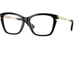 Burberry Ženski okvir za naočare 0BE2427U 3001, Crno - Zlatne boje Cene