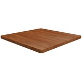  Četvrtasta stolna ploča smeđa 90x90x4 cm tretirana hrastovina Cijene