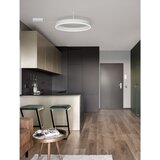 Nova Luce Mat bela aluminijasta LED zatemnitvena stropna svetilka Motif – | Shoptok.si
