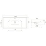 Cerastyle Umivaonik Frame 100 | shoptok.hr