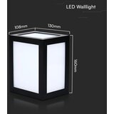  LED spoljašnje zidno svetlo LED/12W/230V 3000K IP65 crno | Eponuda.com