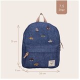 Kidzroom dječji ruksak Blossom and Bows - Cars Blue Jeans | shoptok.hr