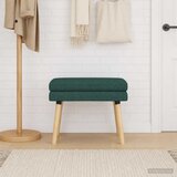  Klupa s dvostrukim slojem Tamnozelena 60 x 40 x 46 cm Tkanina | Eponuda.com