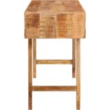 vidaXL Toaletne mize za spalnice s polico s shranjevanjem z ogledalom Trdnina mango lesa | Shoptok.si