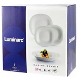  Servis za ručavanje luminarc carine sivi set 18 delova | ePonuda.com