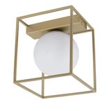 Eglo vallaspra zidna/1, e14, šampanj/opal-mat bijela | shoptok.hr