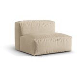 Micadoni bež in kremno bel modul za sedežno garnituro iz tkanine bouclé (sredinski modul) martina – home | Shoptok.si