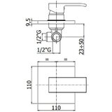 Paffoni Level LES010CR za tuš kadu ugradna | Eponuda.com