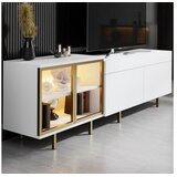 Hanah home TV polica Vienna White Gold | Eponuda.com