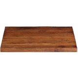 vidaXL Mizna plošča 70x70x2,5 cm kvadratna trden predelan les | Shoptok.si