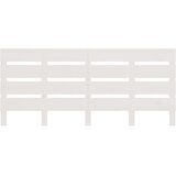  Uzglavlje bijelo 200 x 3 x 80 cm od masivne borovine | Eponuda.com