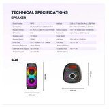 Fantech bluetooth zvučnik NP02 neraparty crni | Eponuda.com