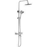 REA Bath Tuš set s termostatom Lungo Diamond Chrome | Shoptok.si