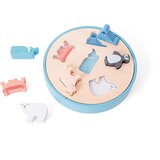 BS Toys Lesena sestavljanka z obrisi | Shoptok.si